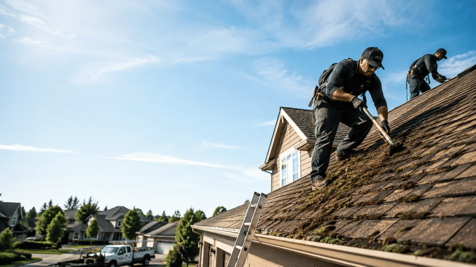 Roof Moss Removal in Bowling Green, OH near me
